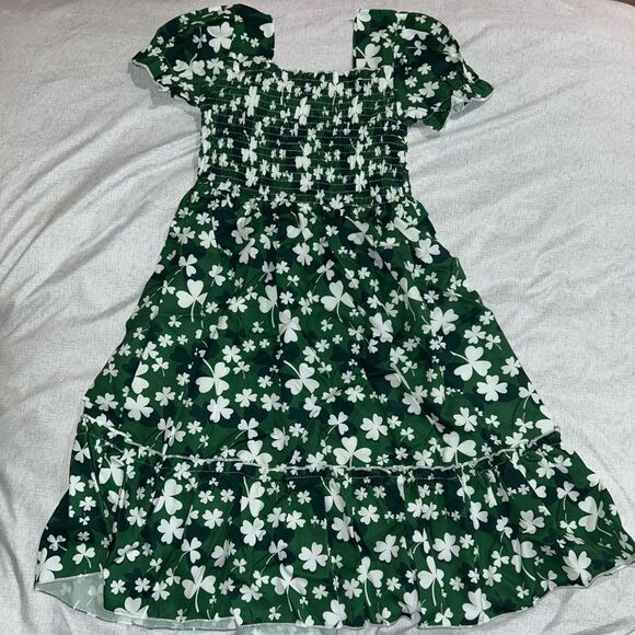 Little Girls St. Patrick’s Day Dress NWT - Picture 2 of 4